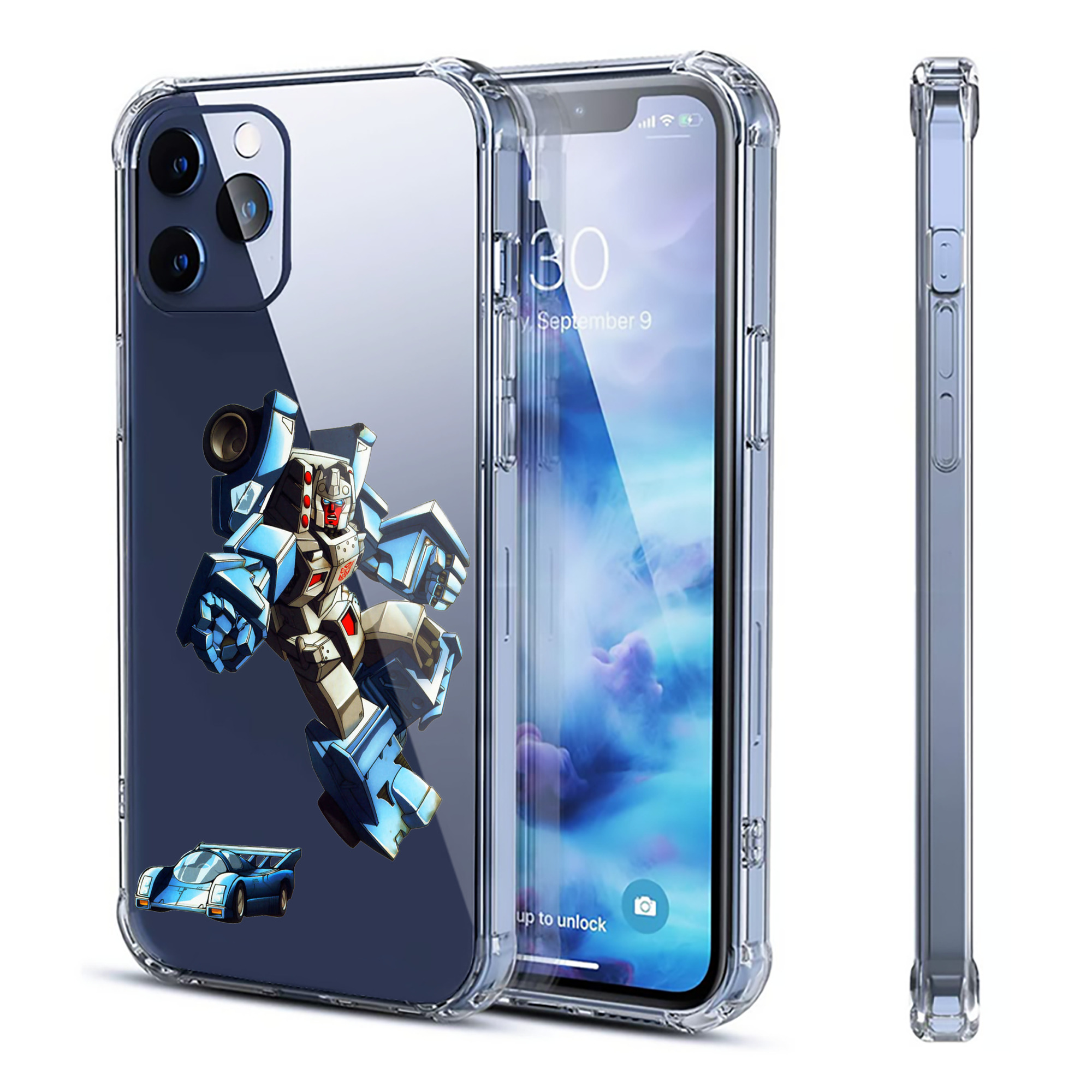 （画像用）  【iPhone 12シリーズ対応】透明スマホケース（クリアソフトケース）